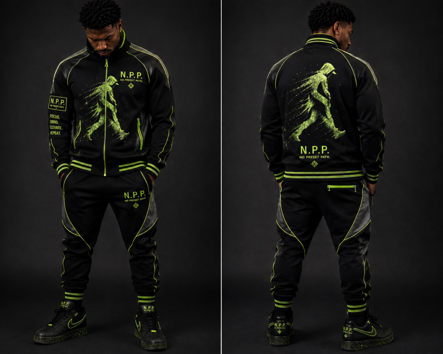 Signal Lime Track Suit