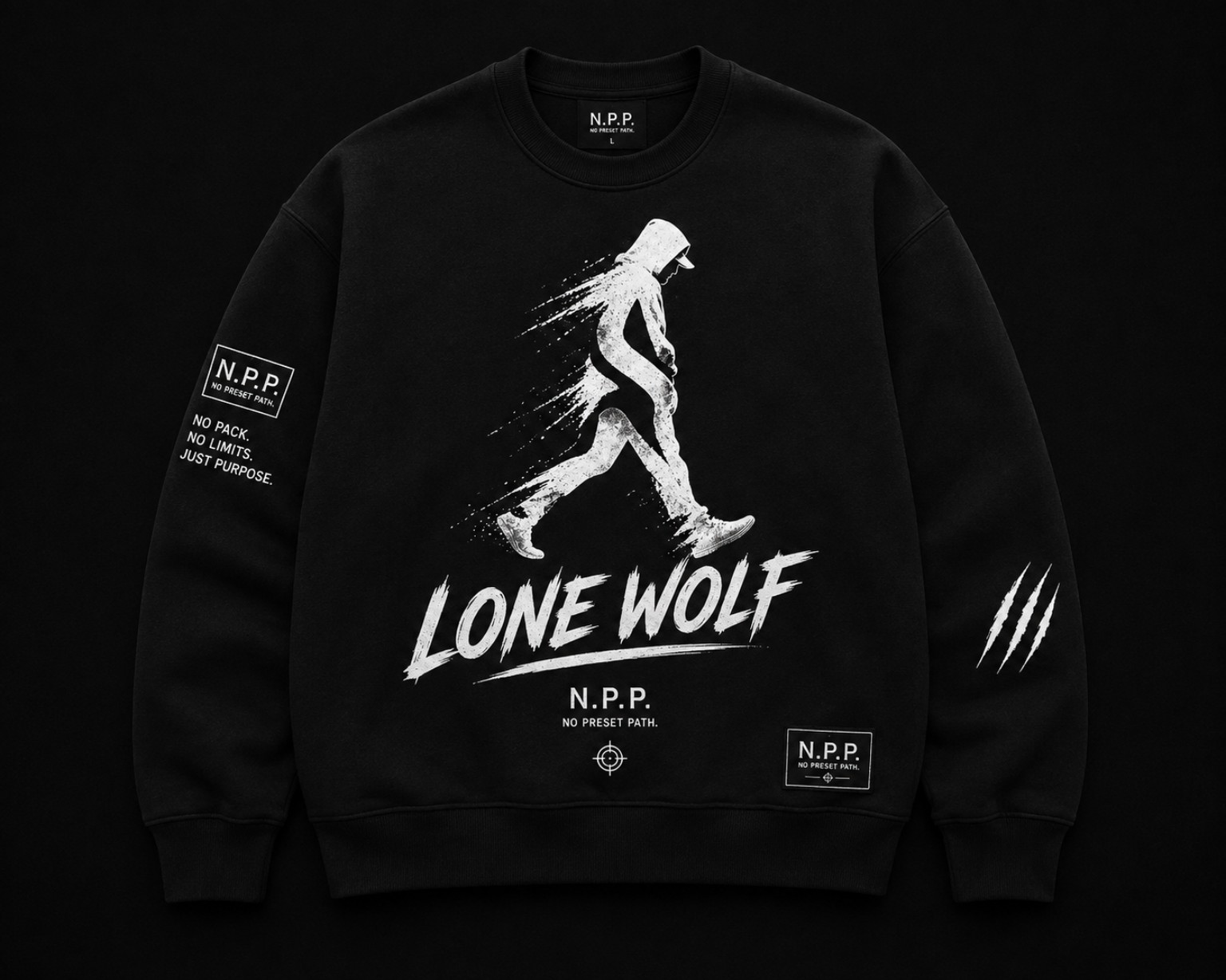 Lone Wolf Crewneck