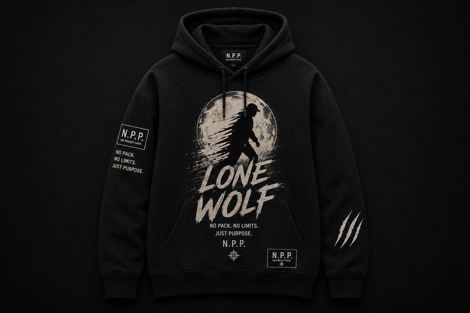 Lone Wolf Hoodie
