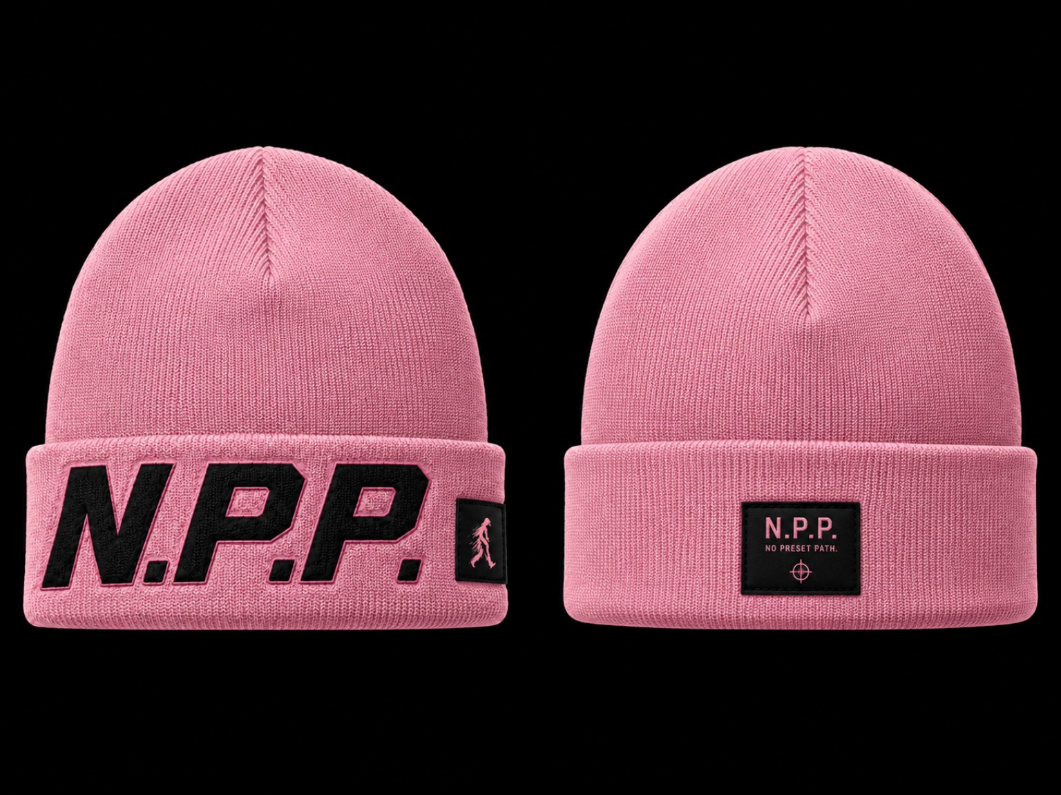 Pink Core Path Beanie