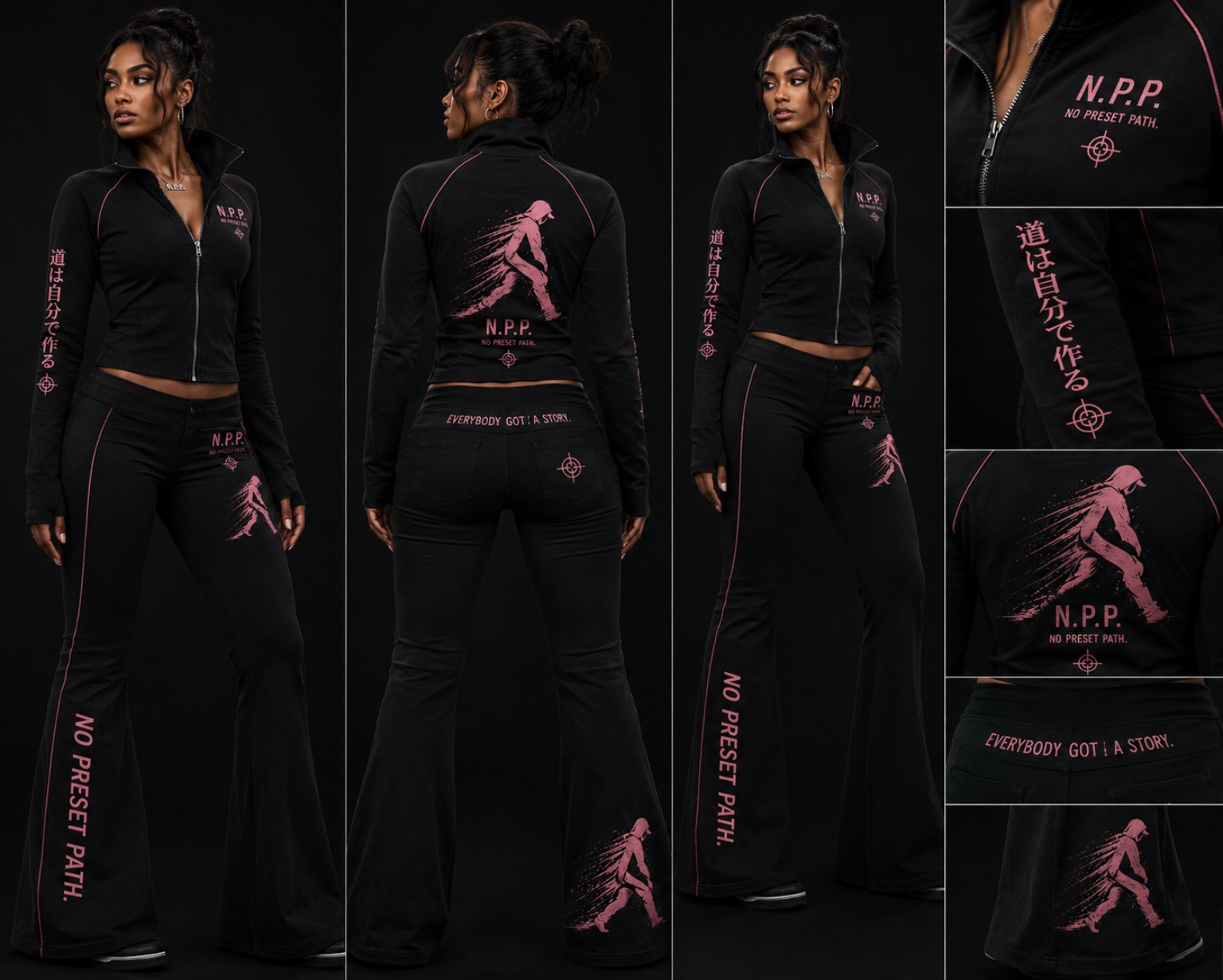 N.P.P. Story Zip + Flare Set