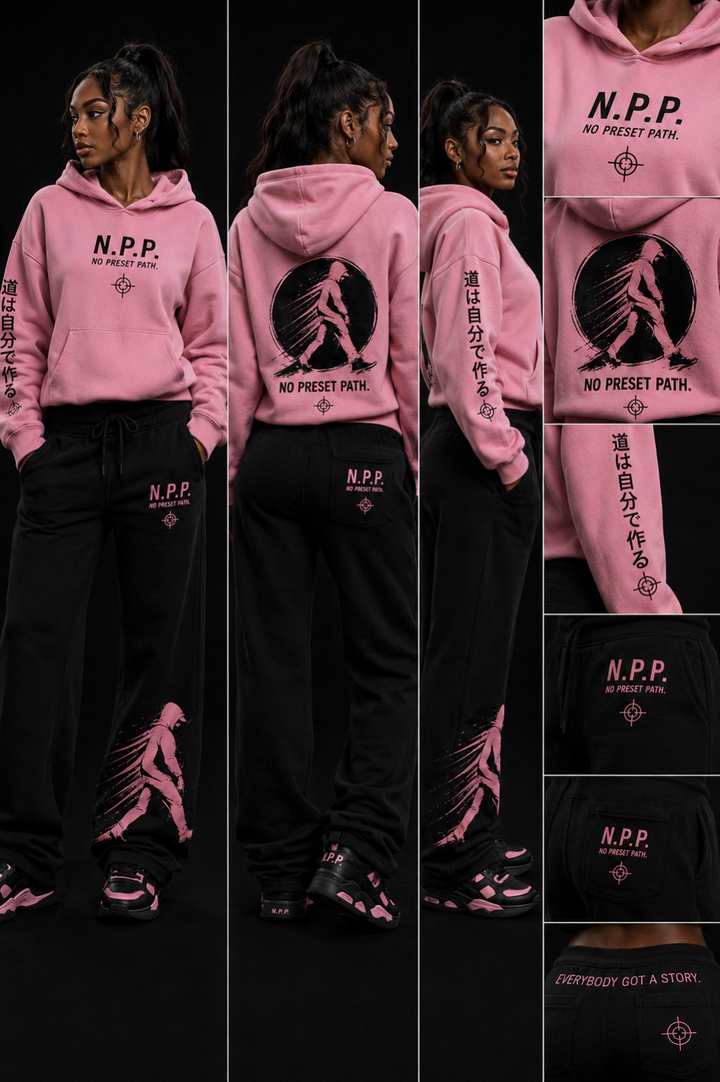 N.P.P. Shadow Set Pink